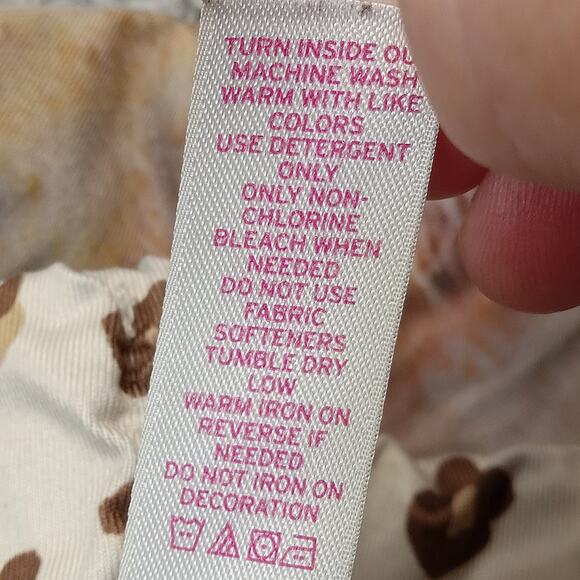 Justice Leggins  Girls 12 Animal Print Brown - Picture 6 of 6